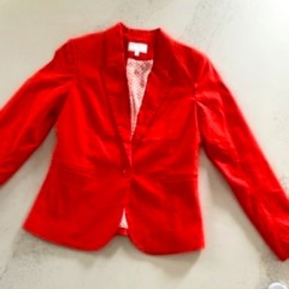 Orange Dalia Blazer Small